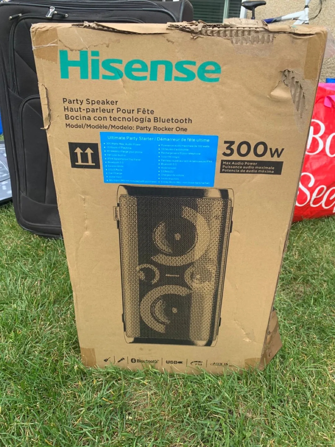 Hisense Party Rocker One Bluetooth Party Speaker thumbnail