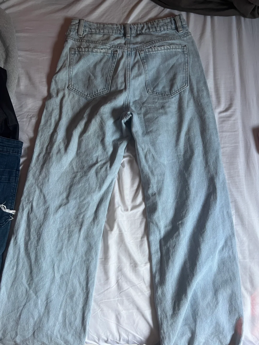 Garage Denim Wide Leg Jeans - Size Large image indicator(3)
