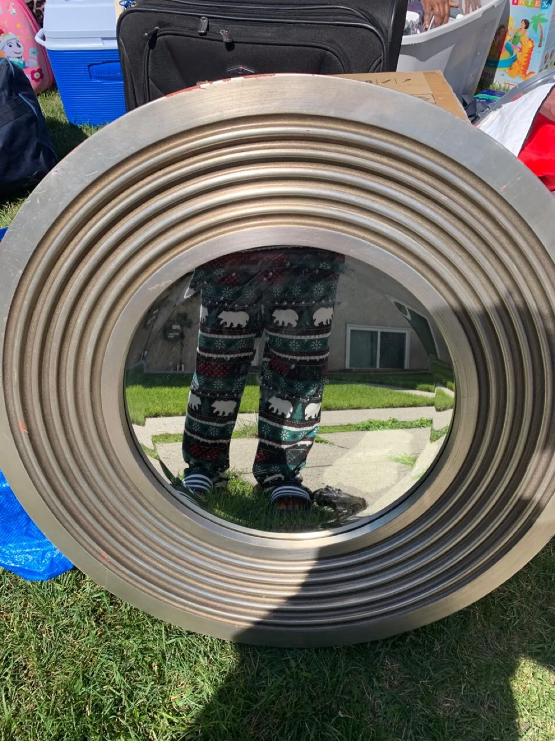 Round Decorative Wall Mirror thumbnail