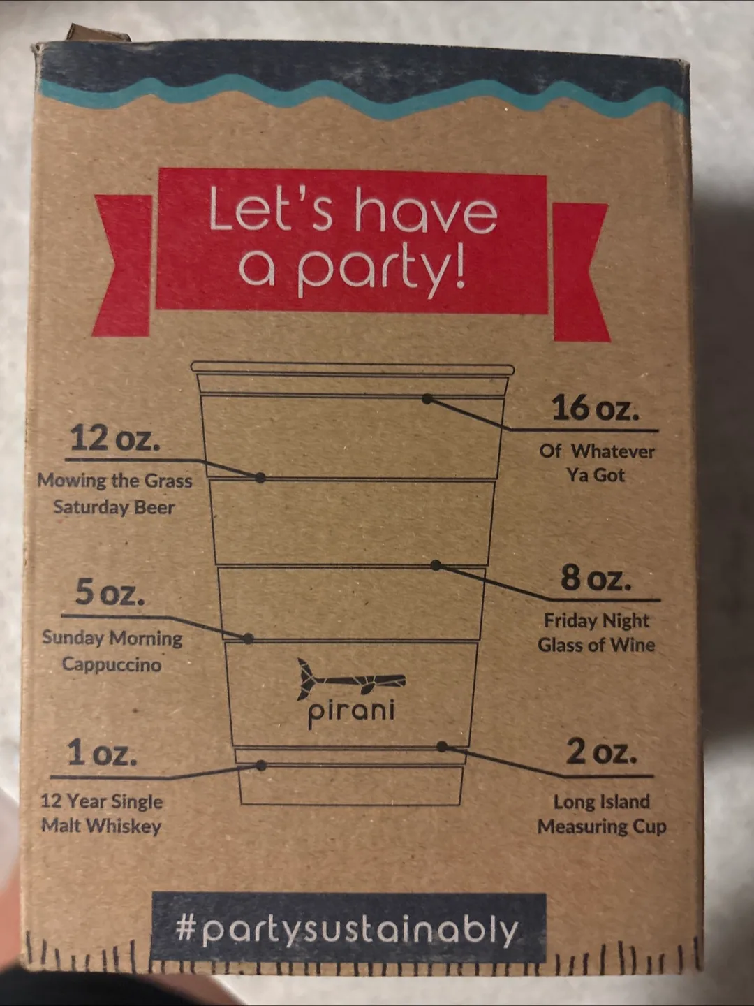 Pirani Party Cup Box thumbnail
