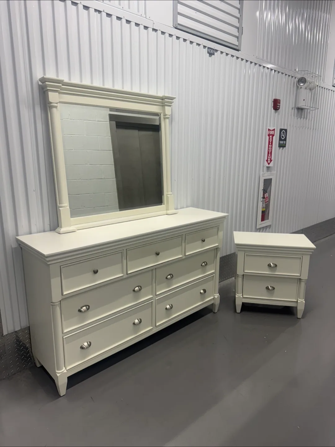 Free delivery dresser mirorr and night stand thumbnail