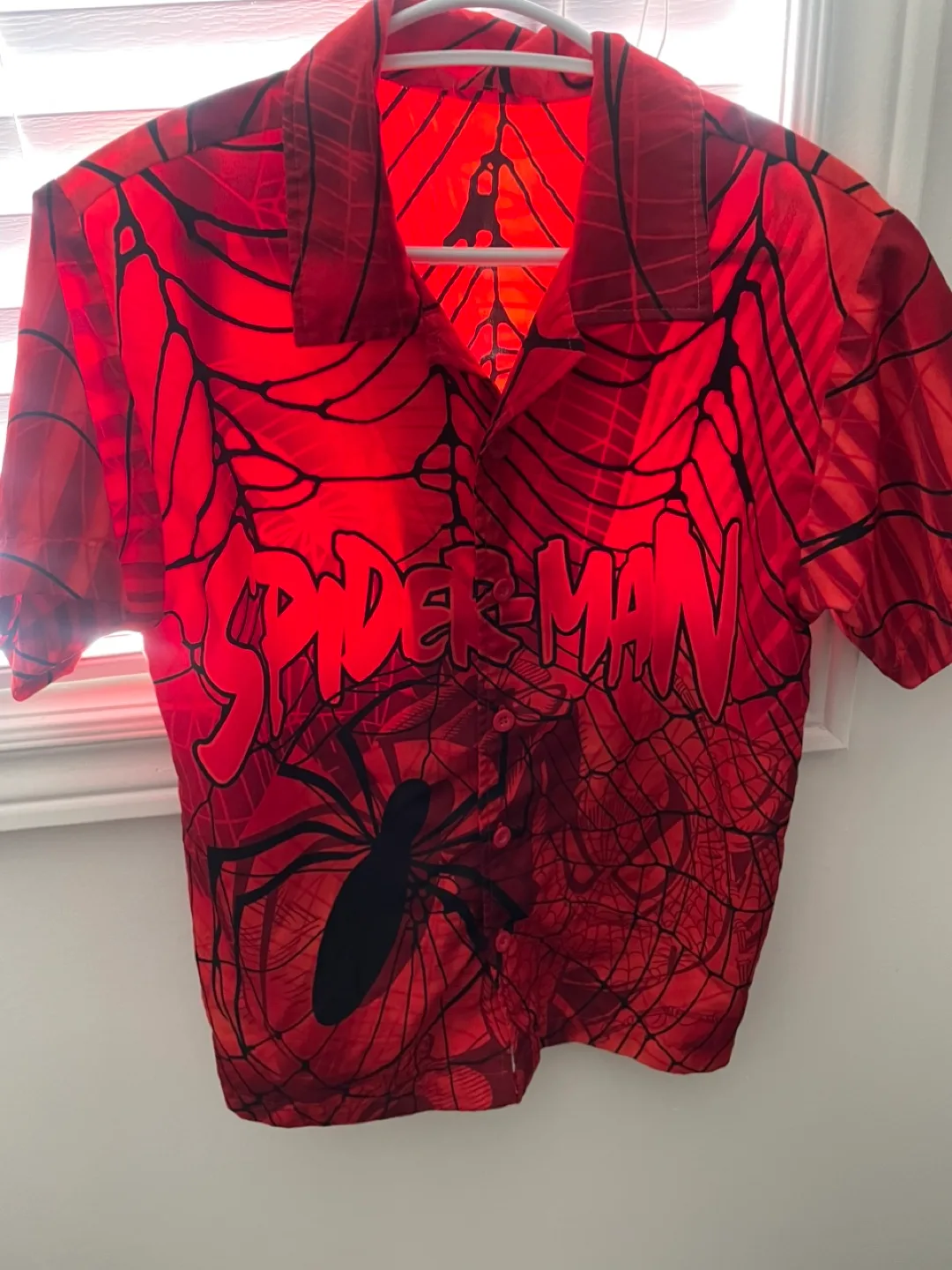 Warner Bros Superman & Spiderman Shirt - Size L image indicator(2)