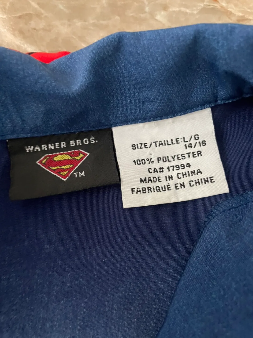 Warner Bros Superman & Spiderman Shirt - Size L image indicator(5)