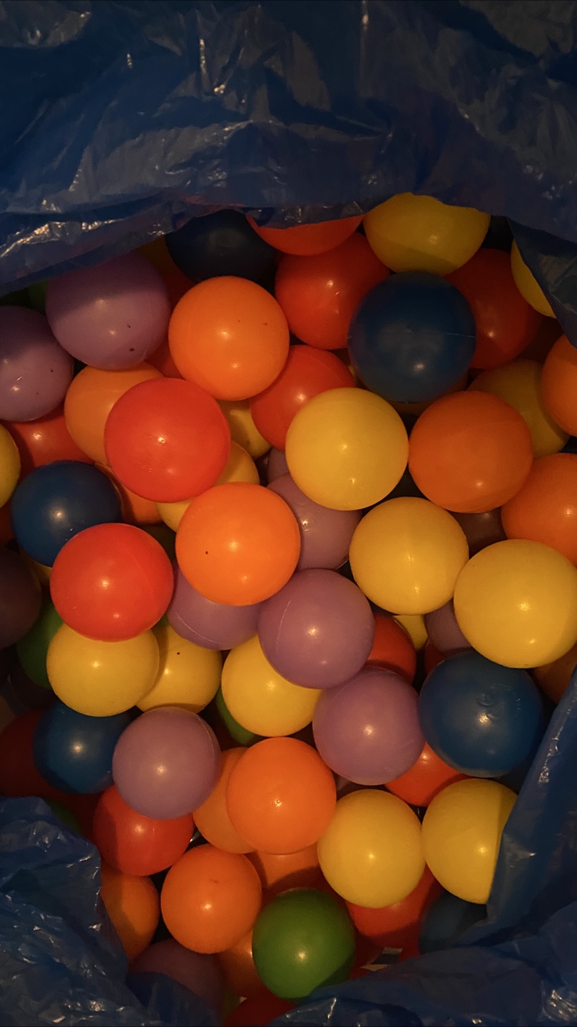 Colorful Plastic Ball Pit Balls