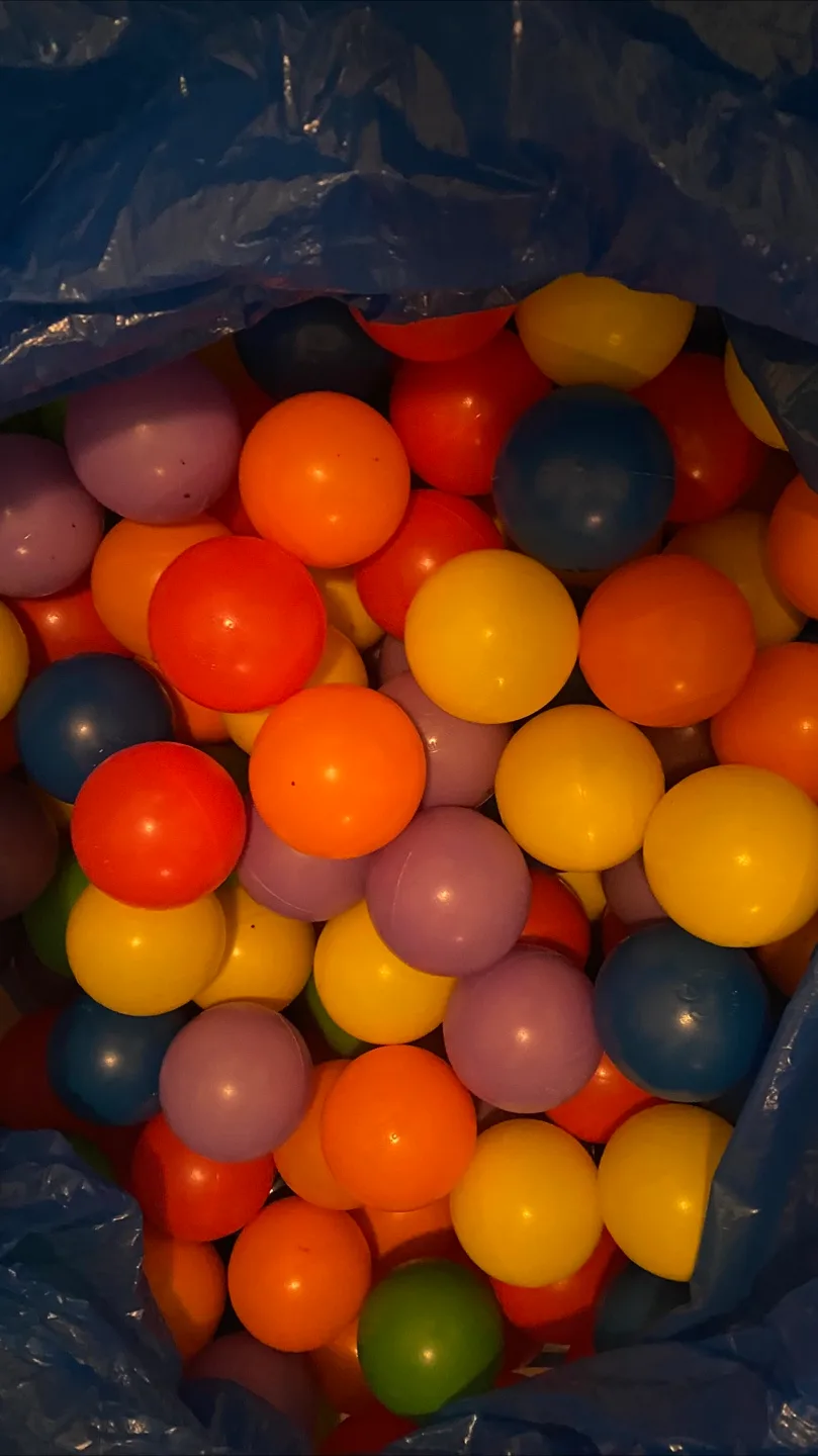 Colorful Plastic Ball Pit Balls thumbnail