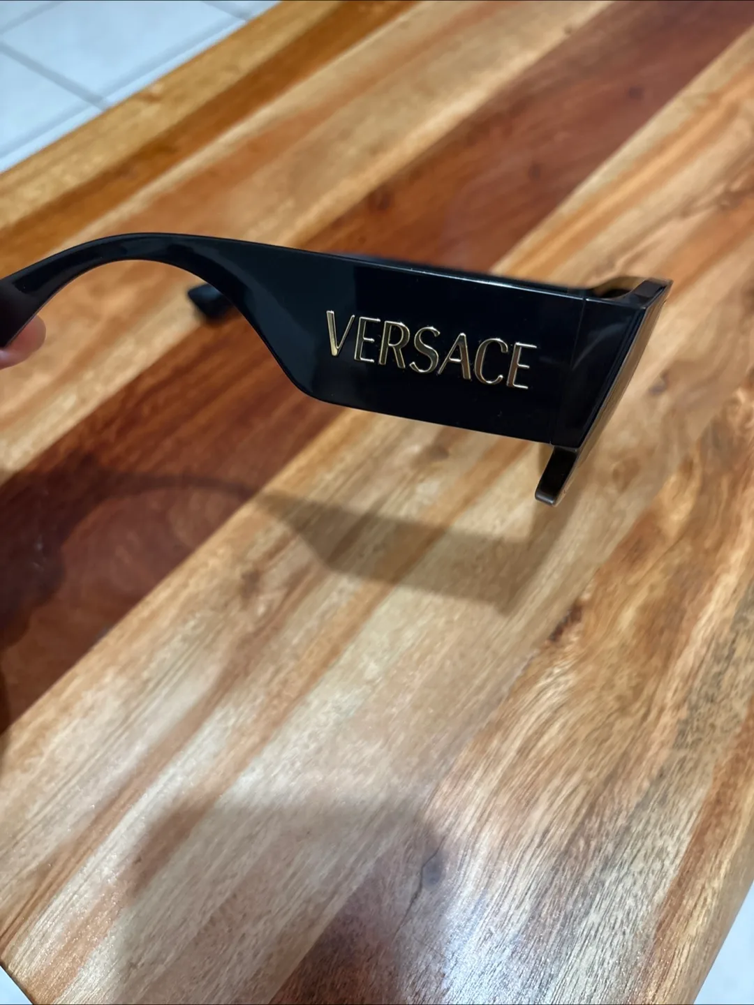 Versace Black Sunglasses thumbnail