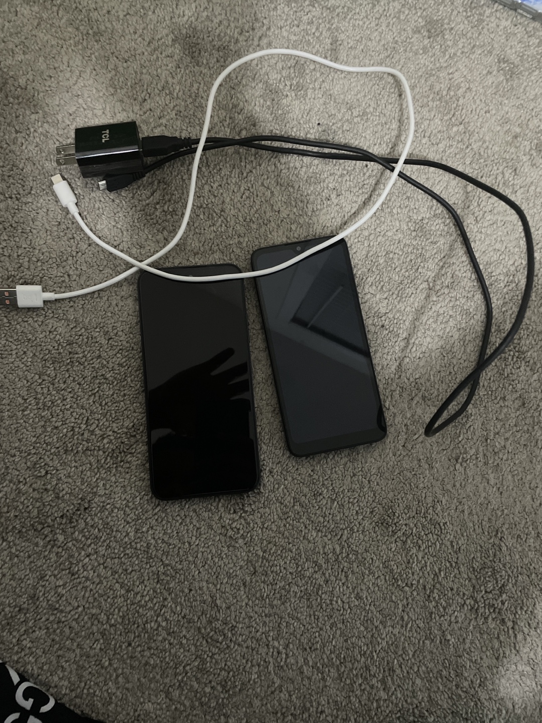 The two phone for a trade for ps4 and a controller