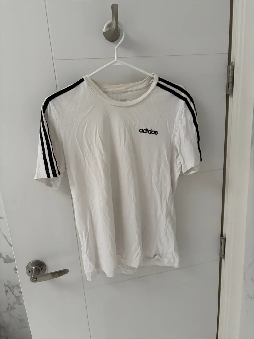 Adidas White T-Shirt thumbnail