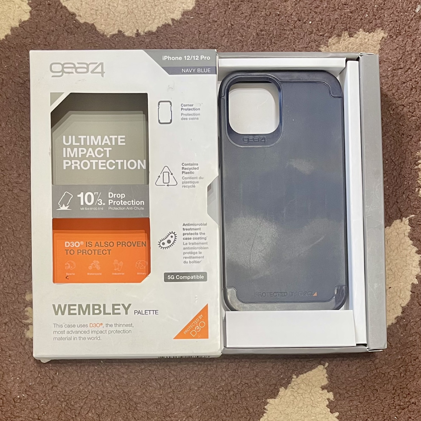💎 Gear4 D3O Shockproof Case – iPhone 12 / 12 Pro – $15