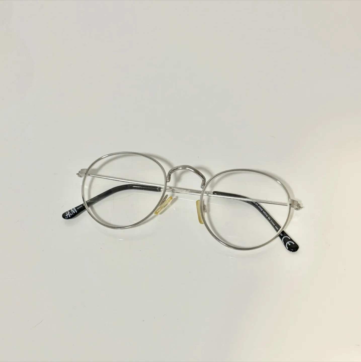H&M Silver Round Glasses thumbnail