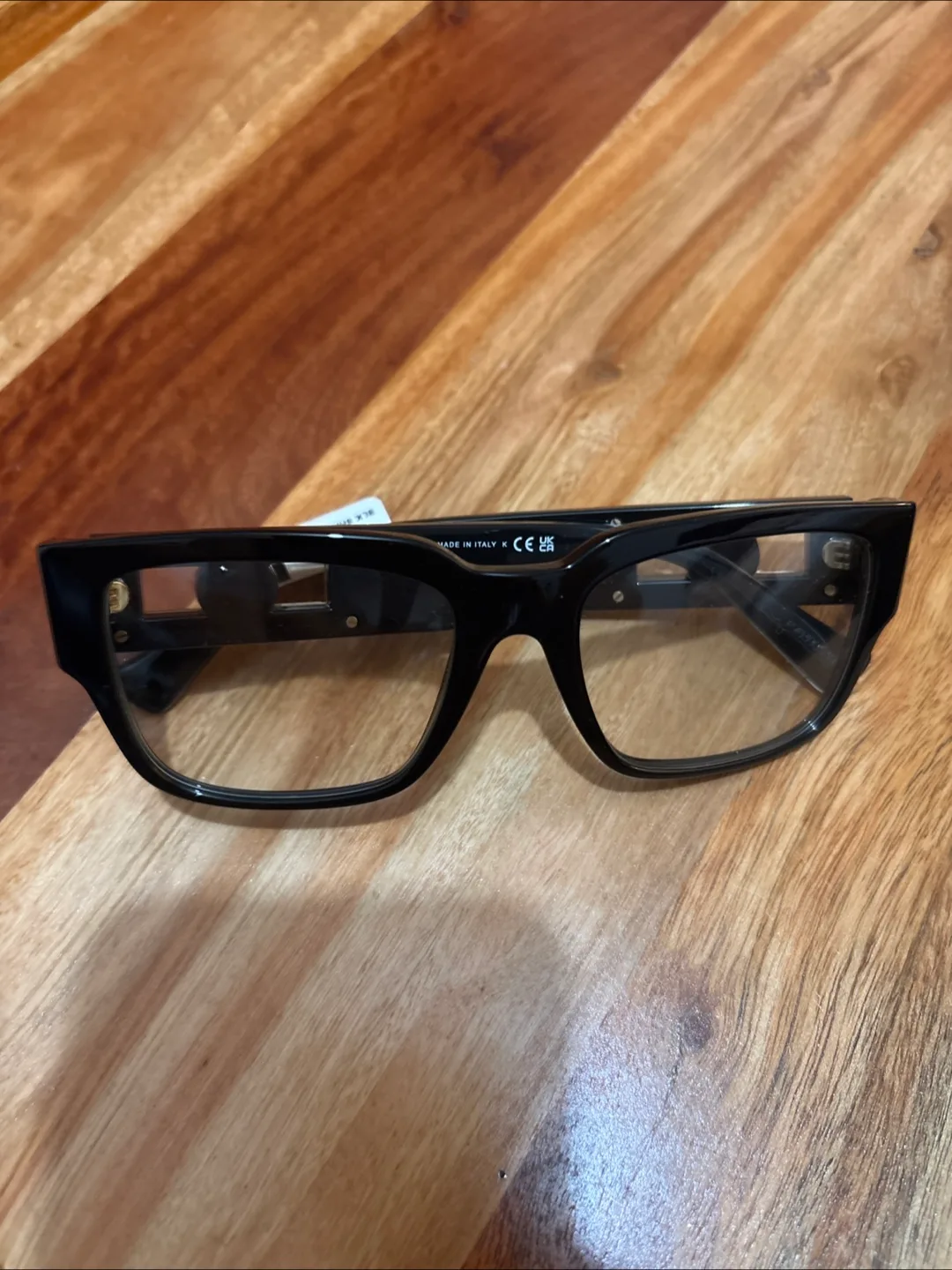 Versace Black & Gold Sunglasses thumbnail