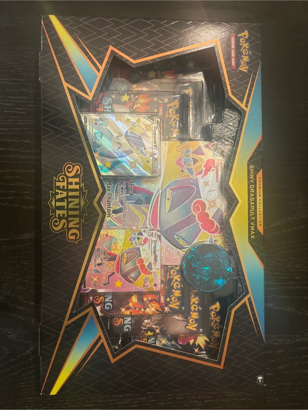 Pokemon TCG Shining Fates Dragapult VMAX Premium Collection thumbnail