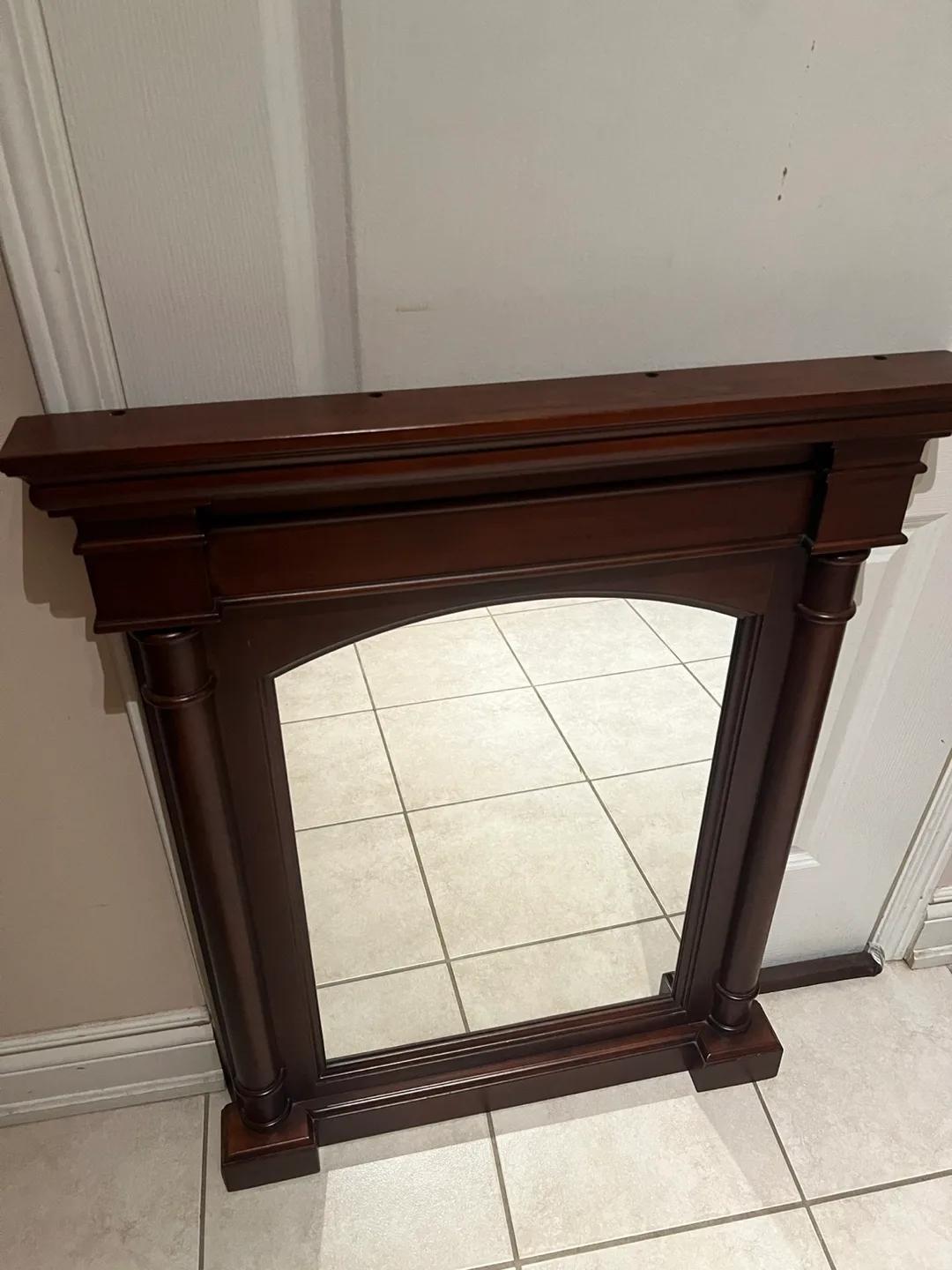 Wood Framed Mirror image indicator(2)