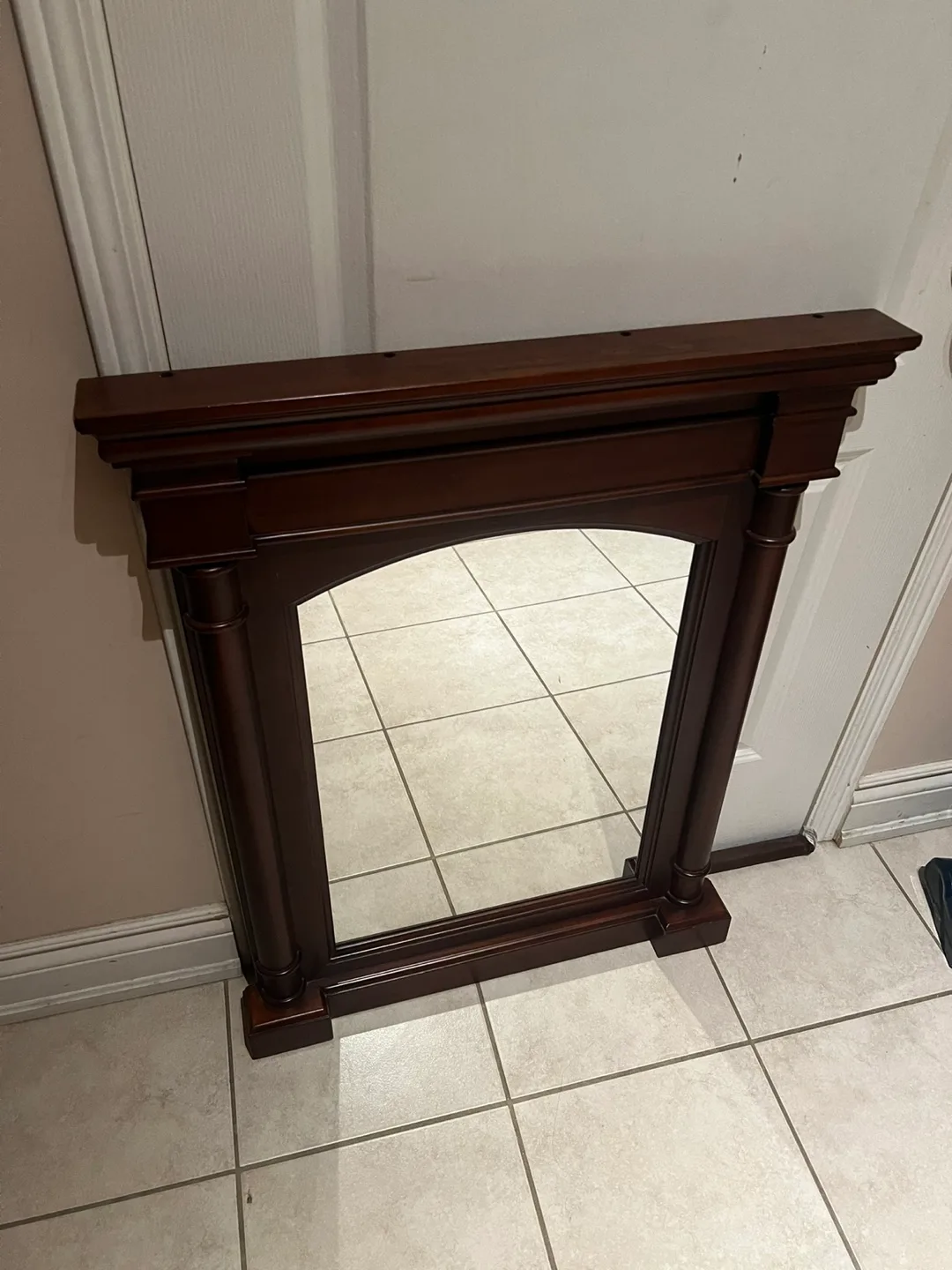 Wood Framed Mirror thumbnail