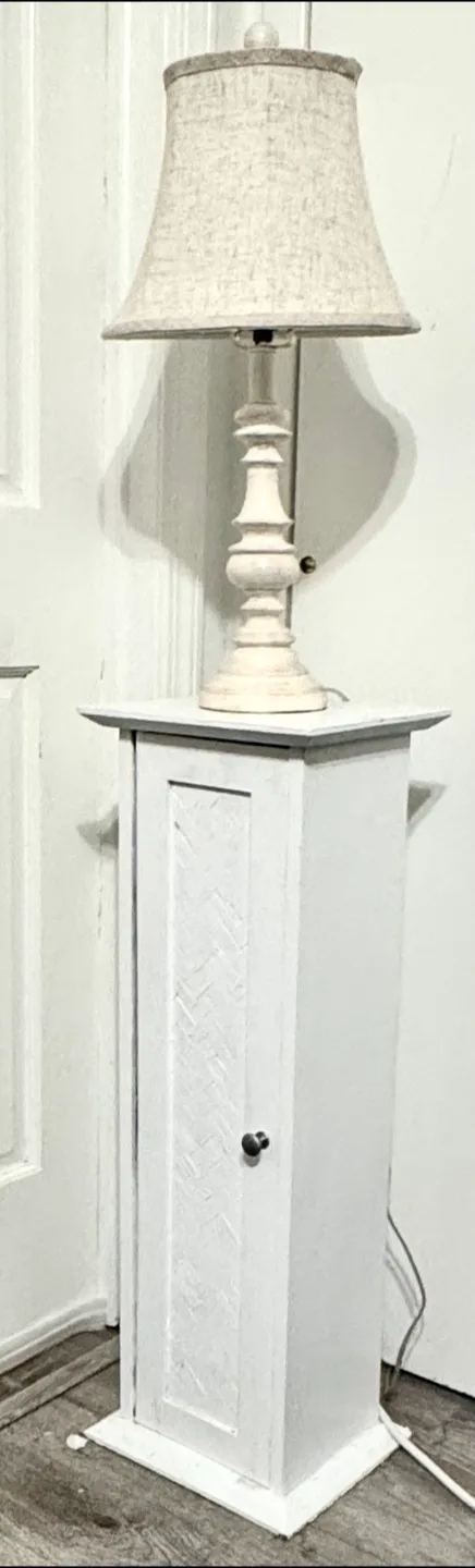 White Painted Wooden Cabinet thumbnail