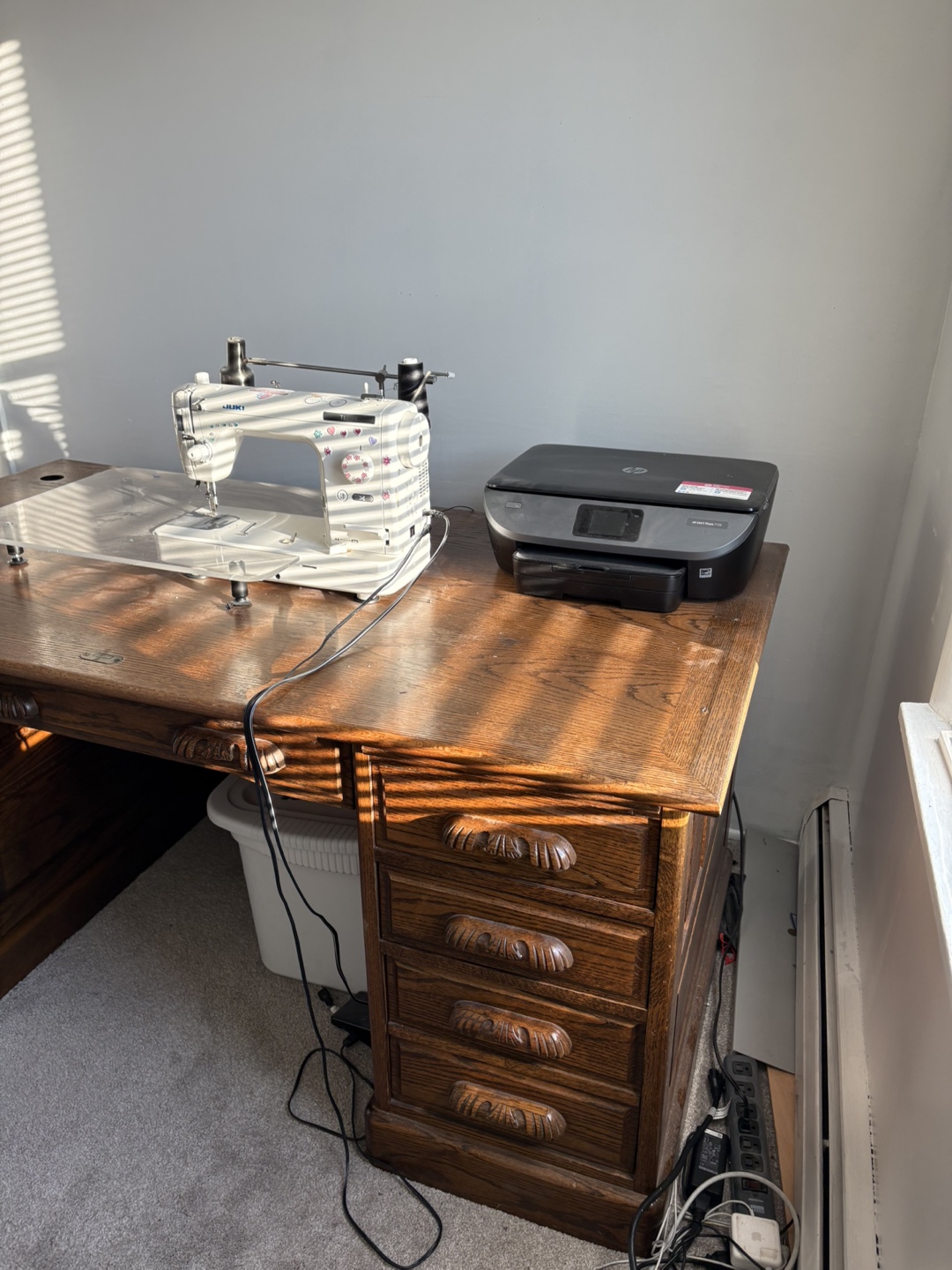 Solid Wood Desk - photo 3