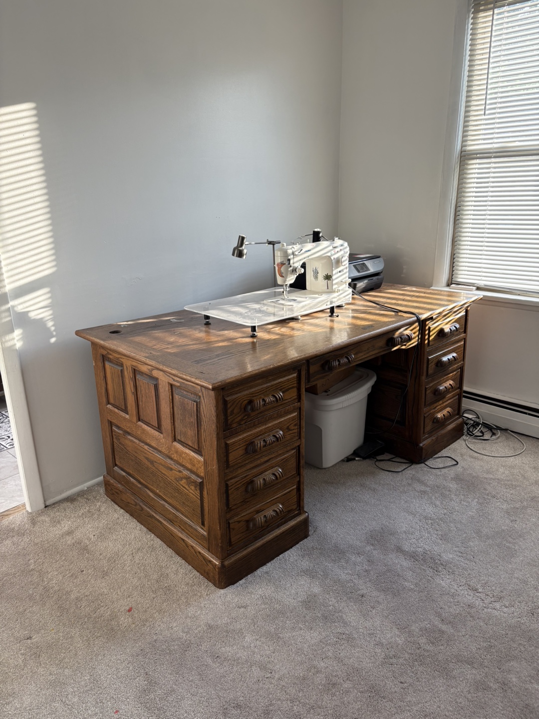 Solid Wood Desk