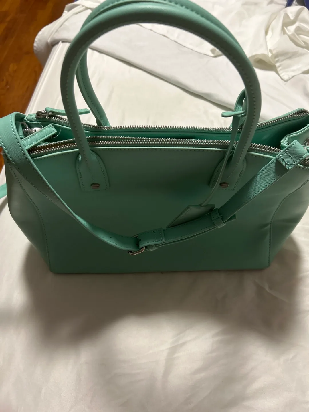 New York & company Light Green Handbag image indicator(2)