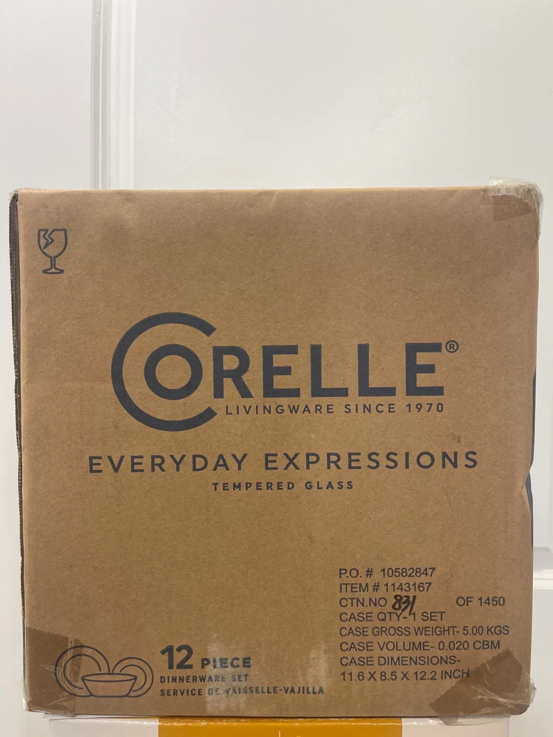 🔥🔥Corelle Everyday Expressions 12-Piece Set thumbnail