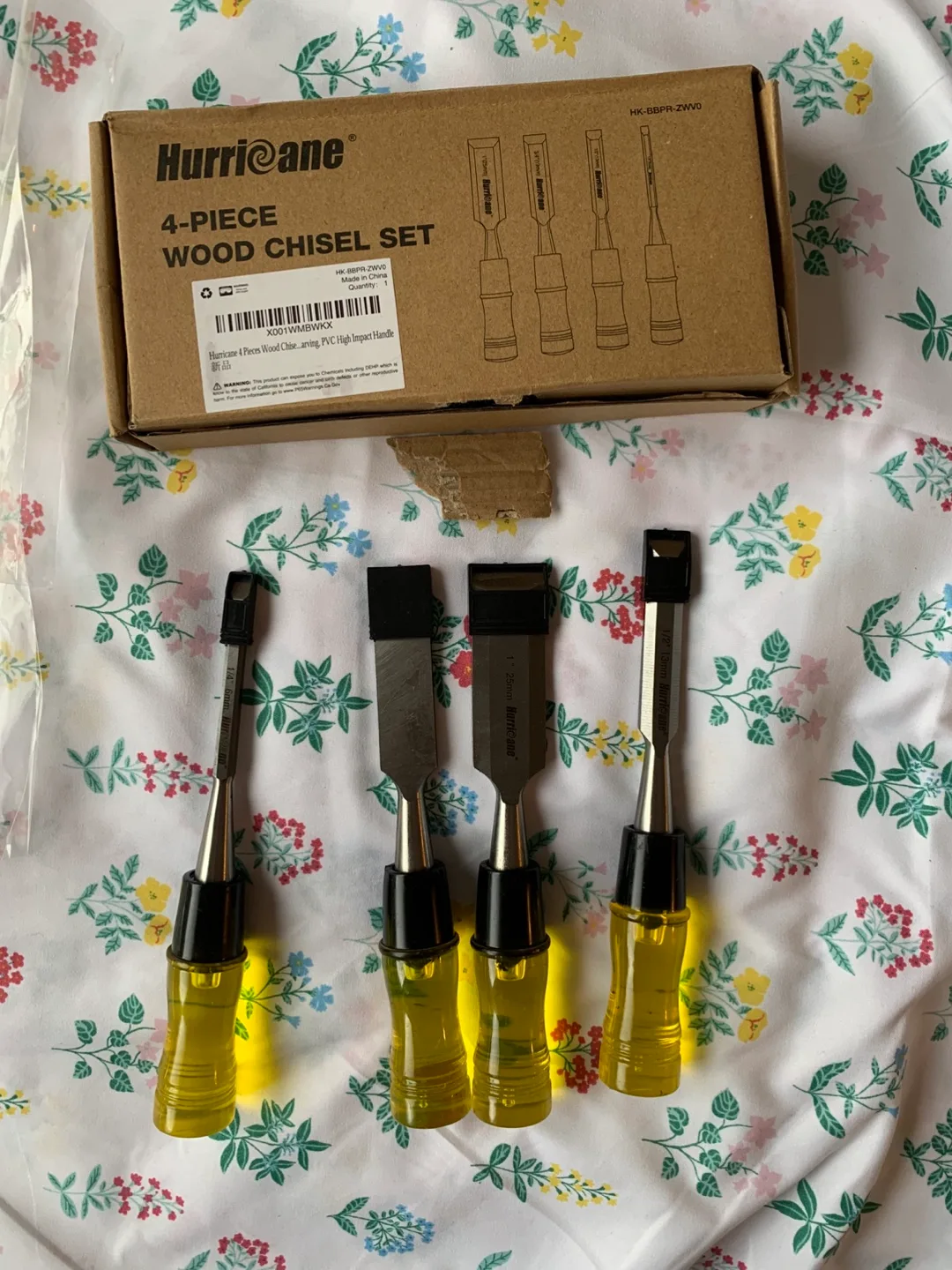 Hurricane 4-Piece Wood Chisel Set thumbnail