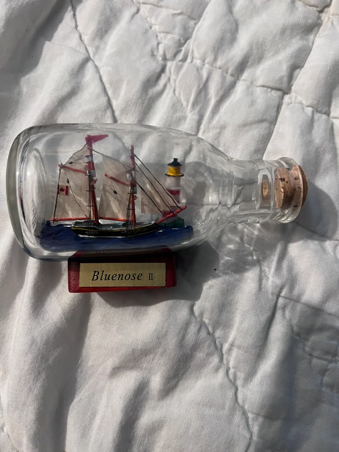 Bluenose II Ship in a Bottle thumbnail