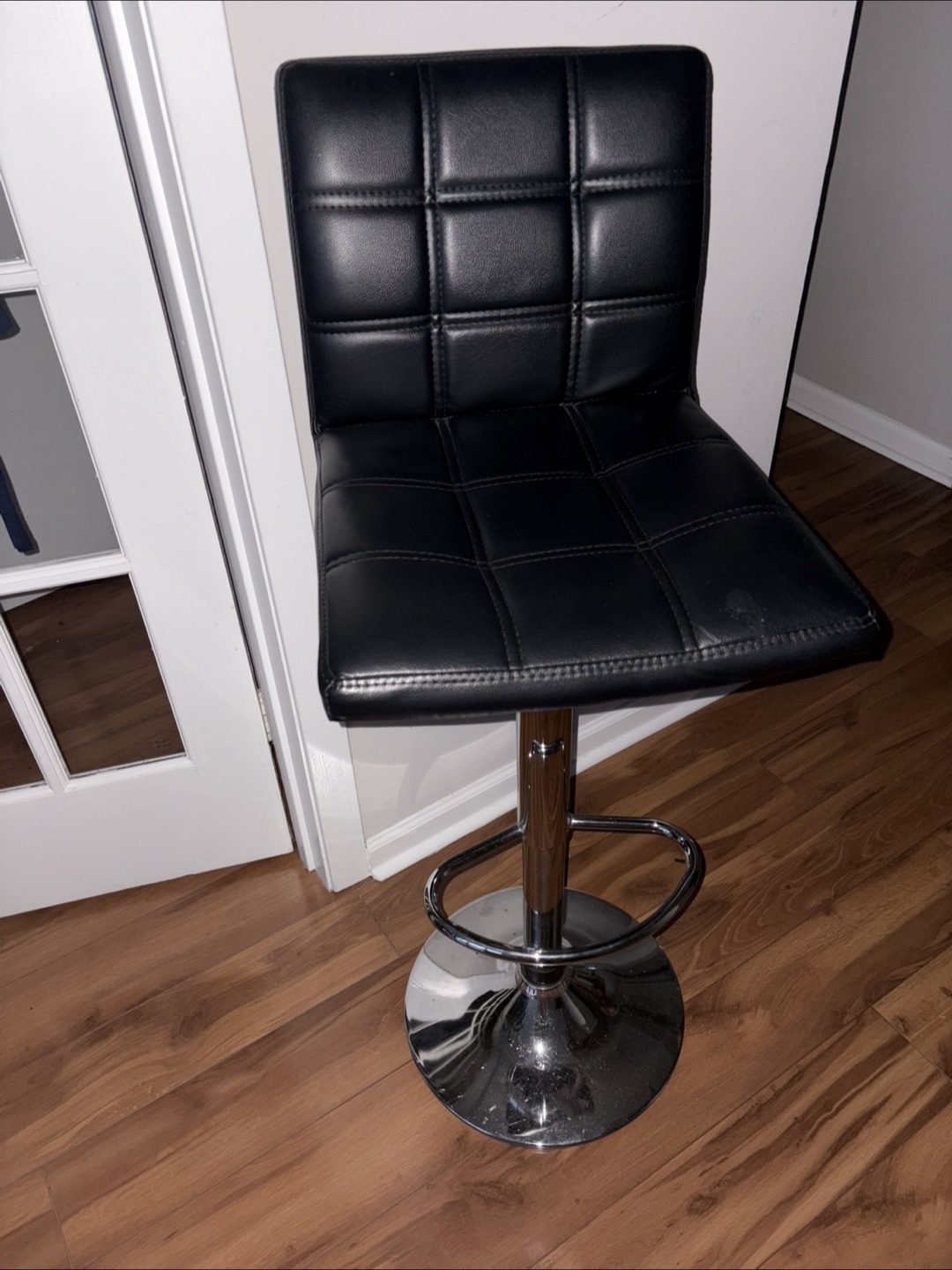 Black Bar Stools - Matching Set of 4 - photo 2