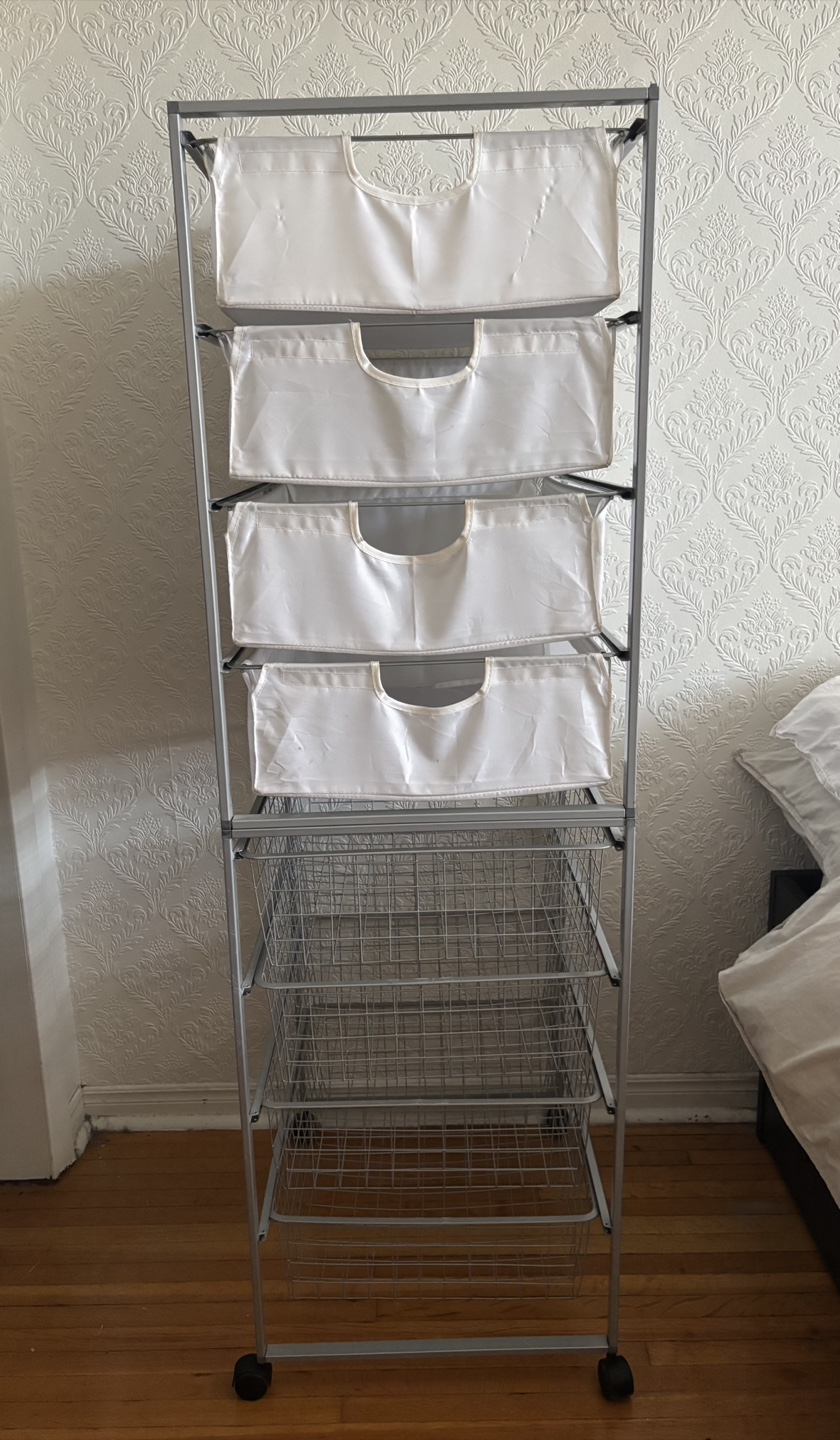 IKEA wire basket drawers