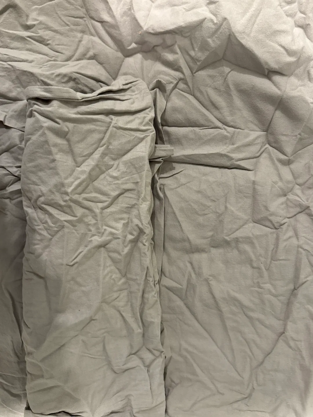 Gray Sheet with Pillow Case - Queen Size thumbnail