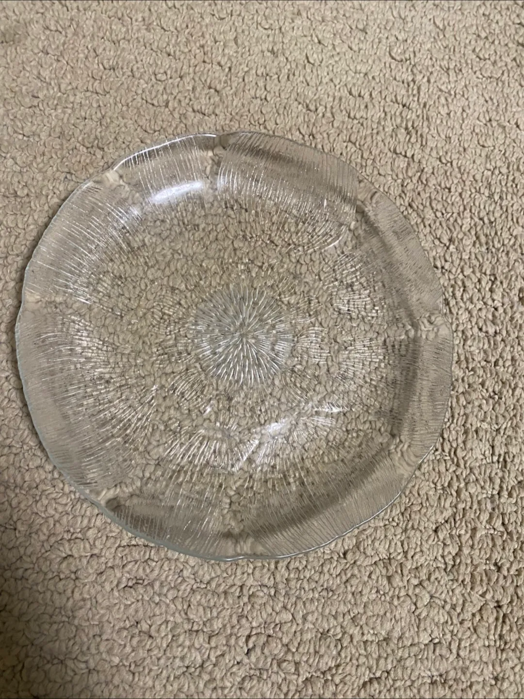 Flower Glass Plate/Dish image indicator(4)