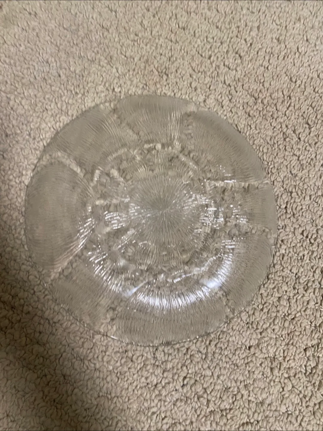 Flower Glass Plate/Dish image indicator(3)