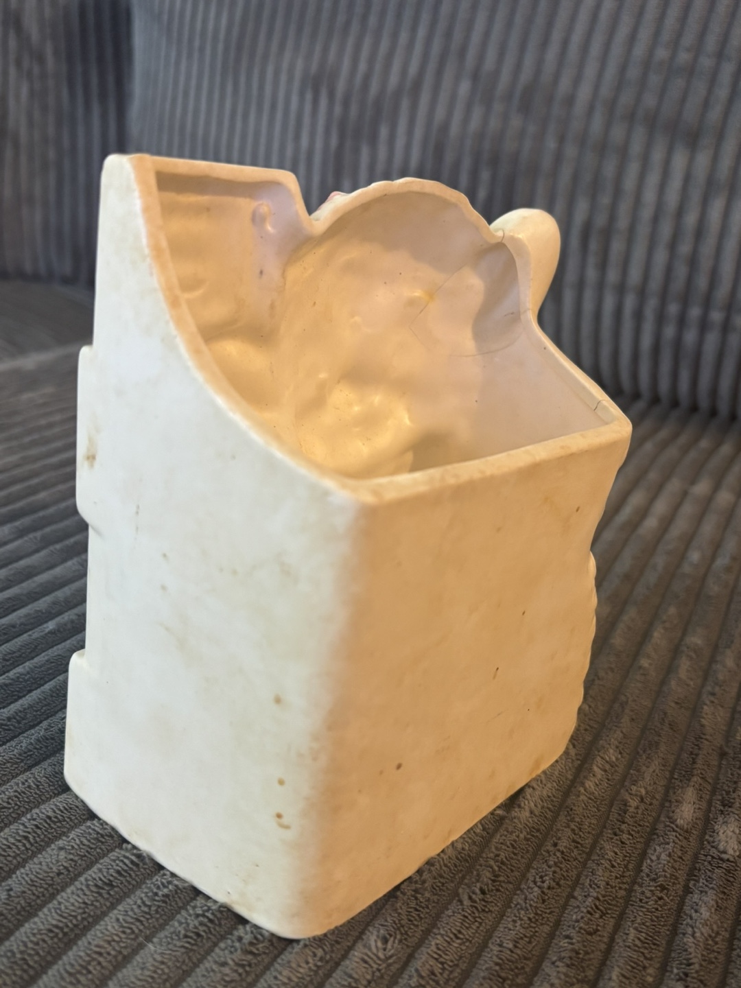 Vintage Lamb Baby Block Planter - photo 4