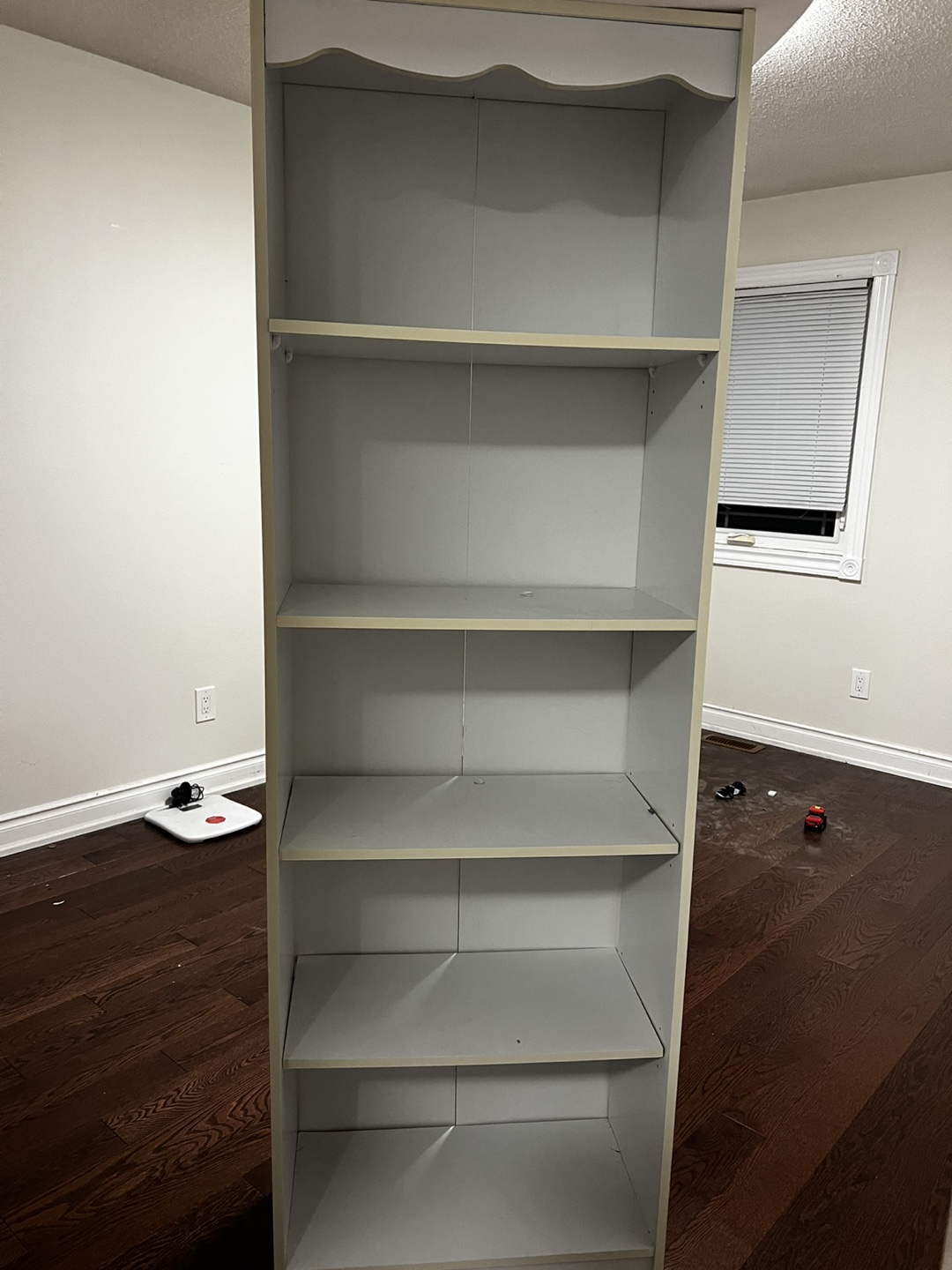 Tall White Bookshelf