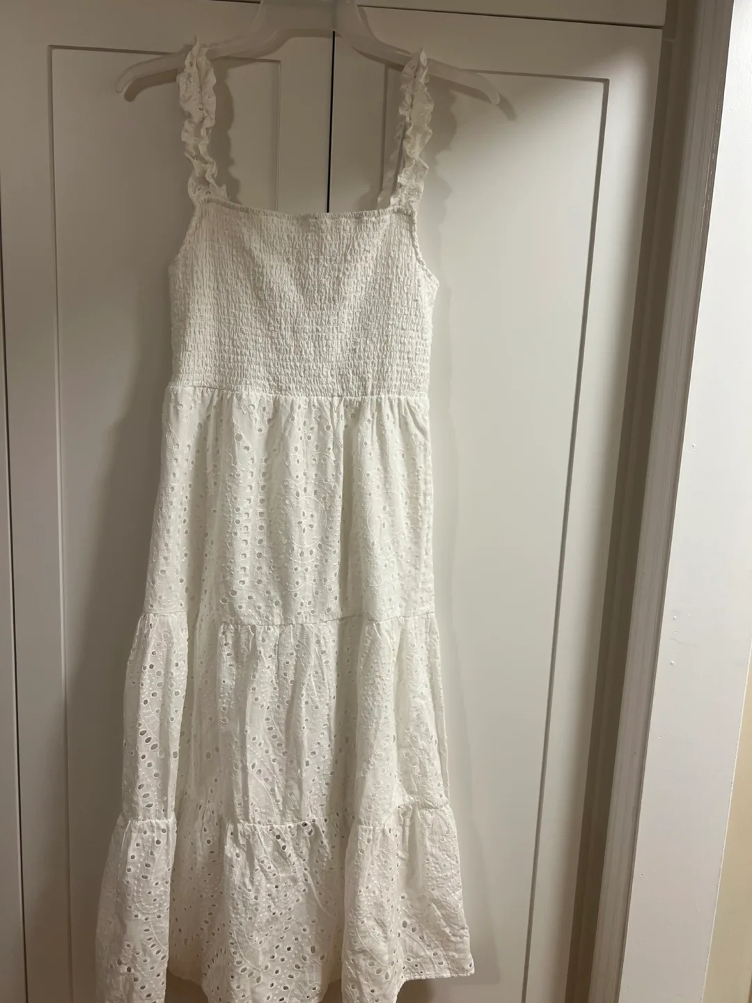 White Eyelet Sundress thumbnail
