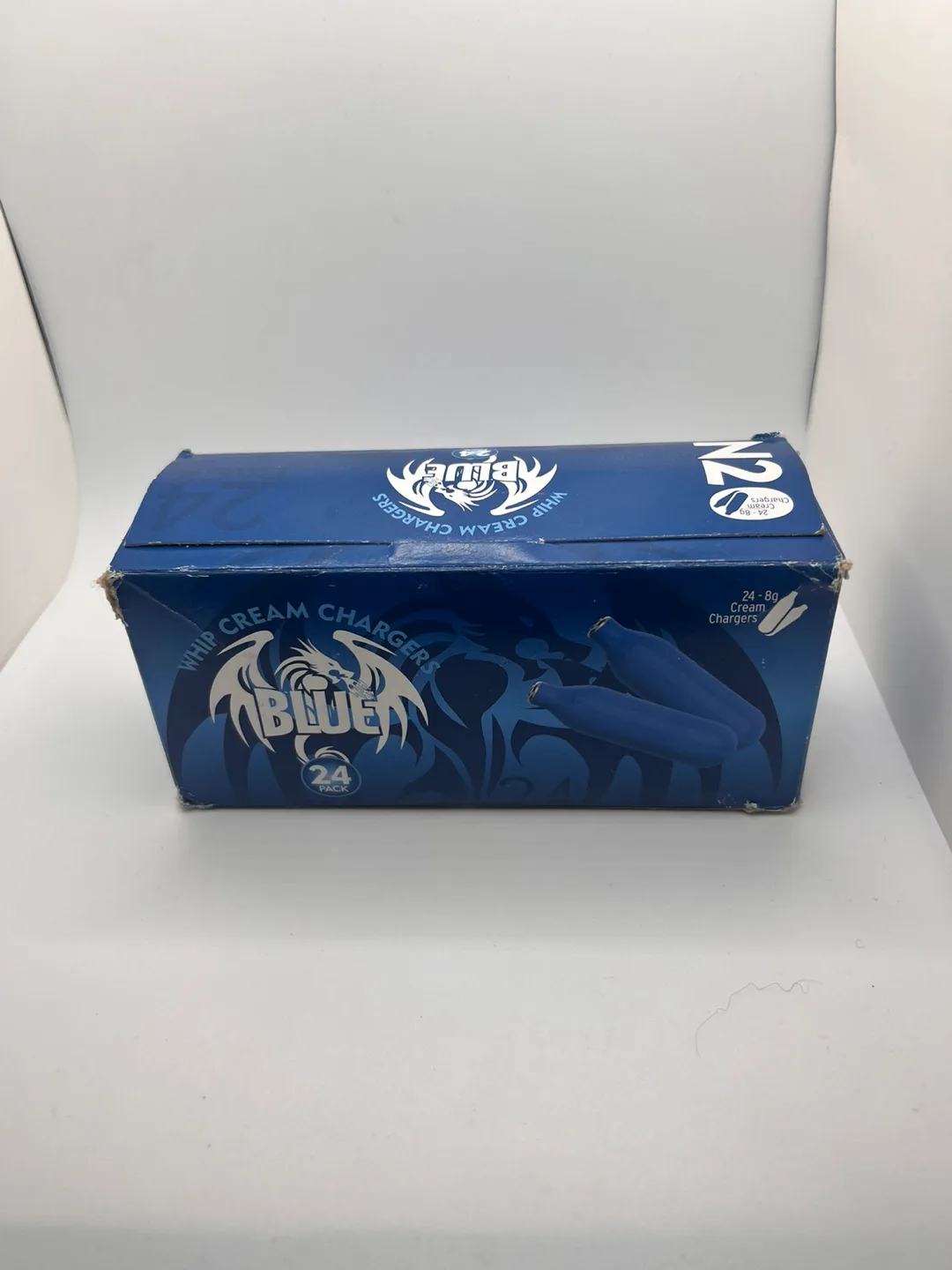 Blue Whip Cream Chargers, 24 pack thumbnail