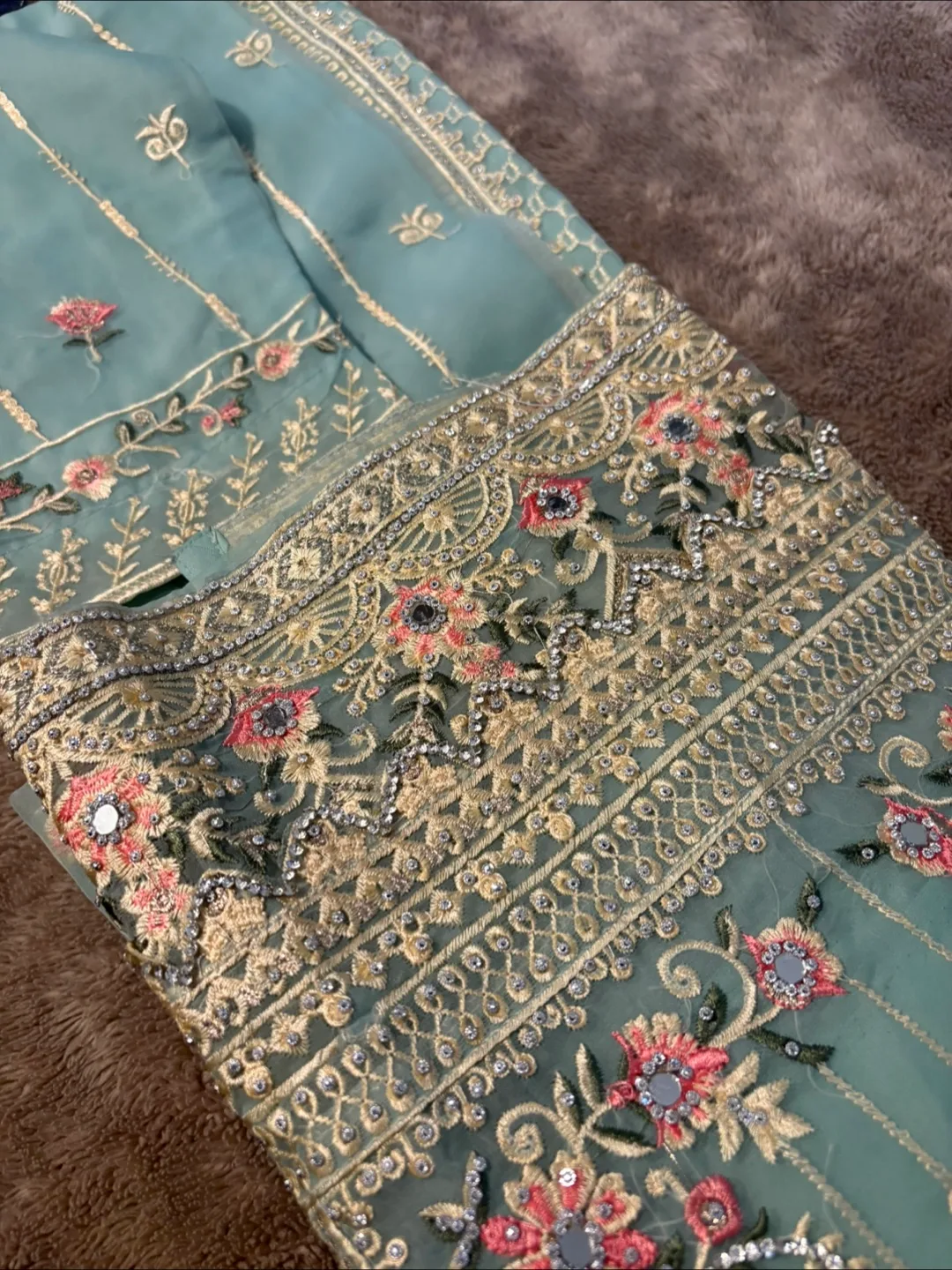 SADABAHAR Embroidered Kurti Set - Size XL thumbnail