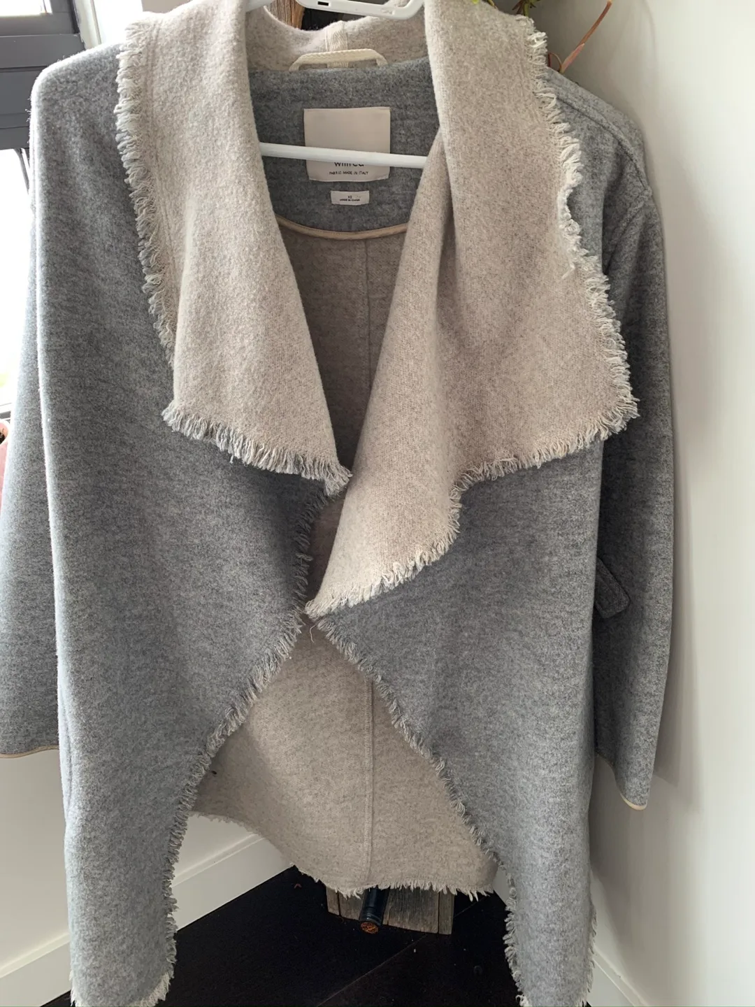 Wilfred Grey Wool Blend Jacket - Size XS thumbnail