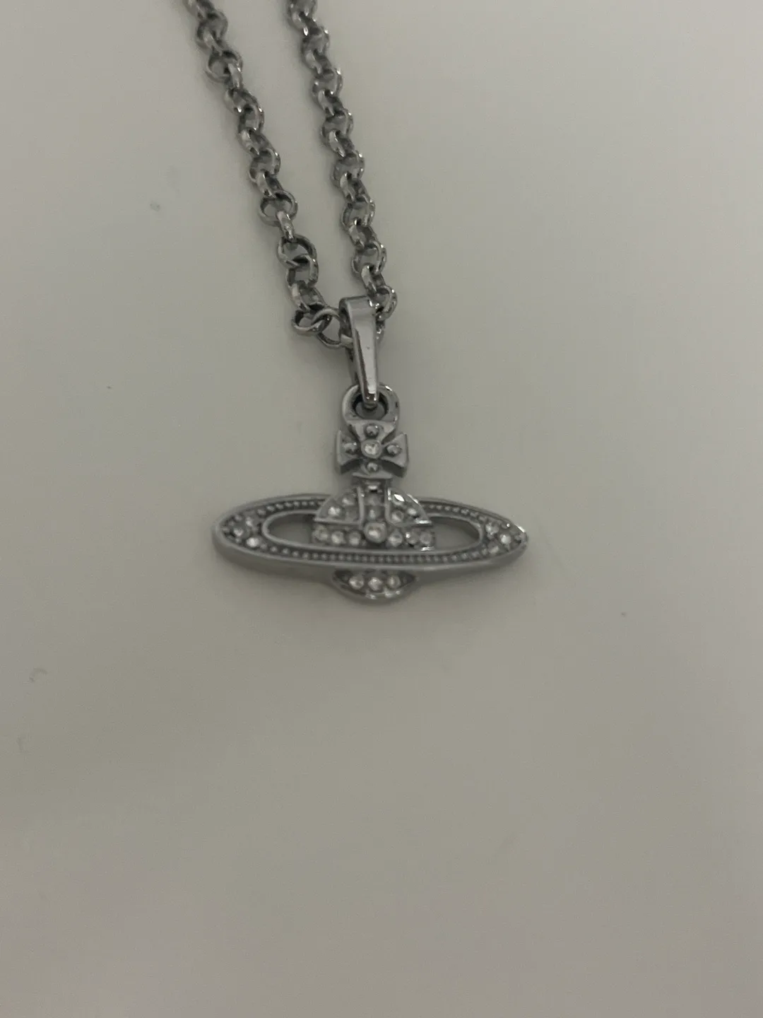 Vivienne Westwood Pendant Necklace Mini bas silver image indicator(3)