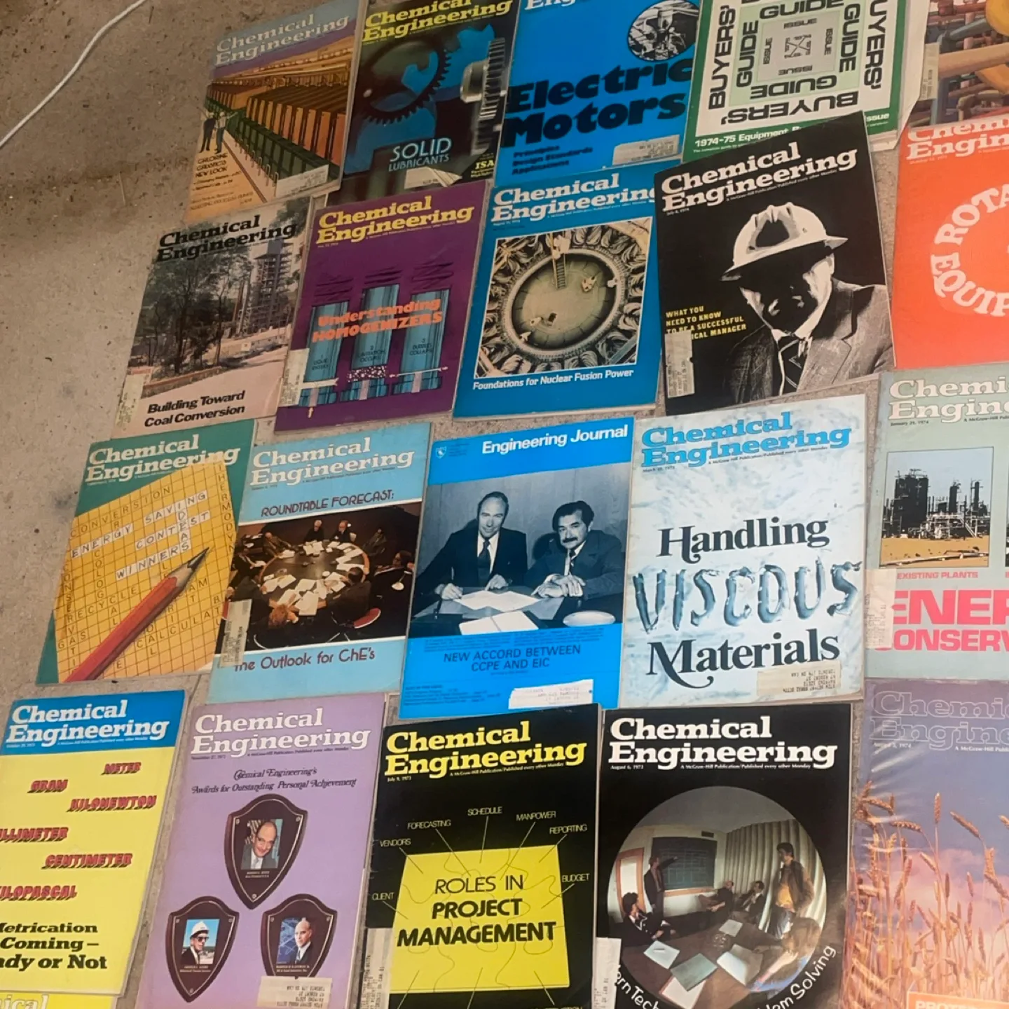 Vintage Chemical Engineering Magazines thumbnail