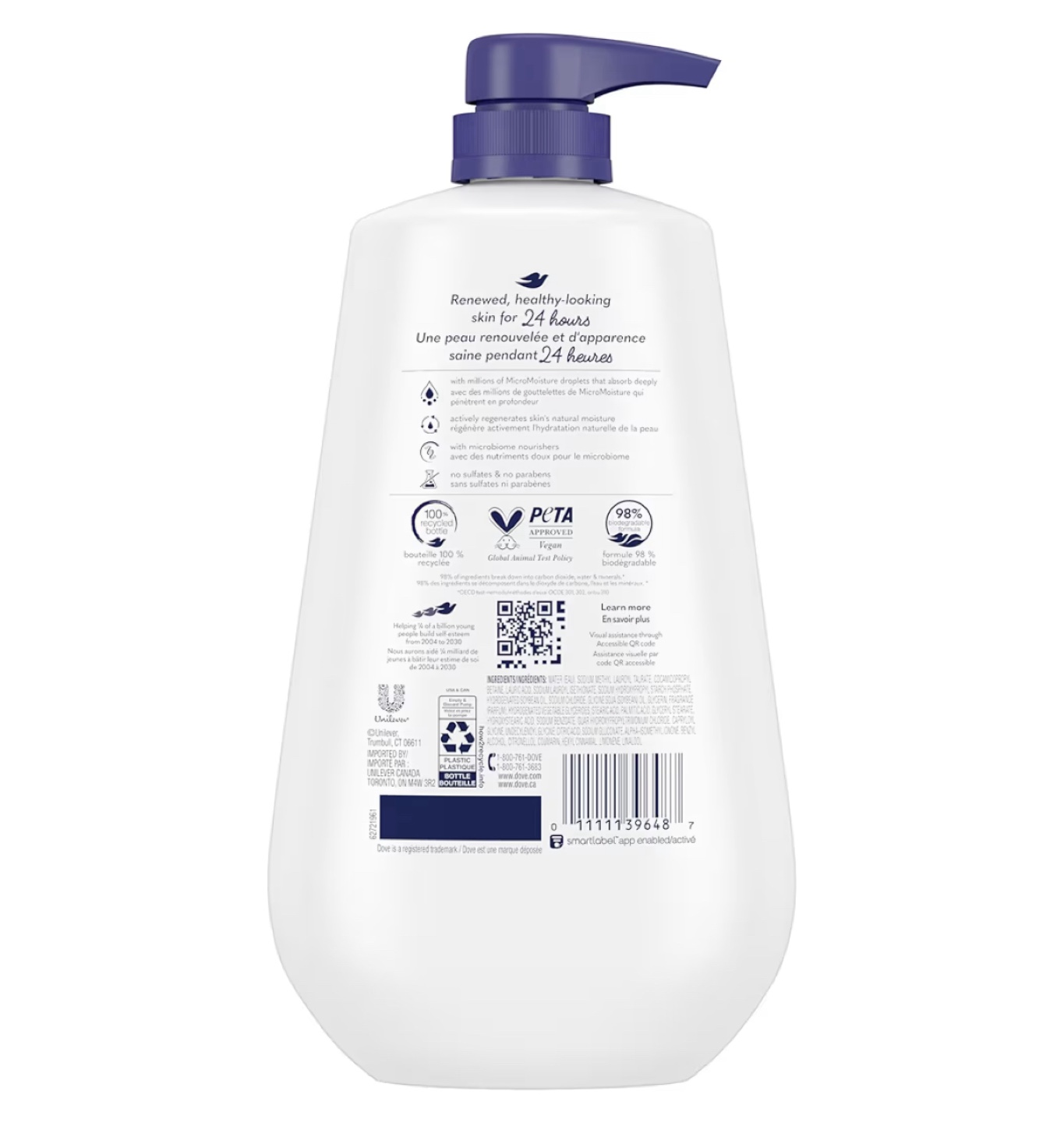 New Dove Deep Moisture Body Wash, 905 mL - photo 2