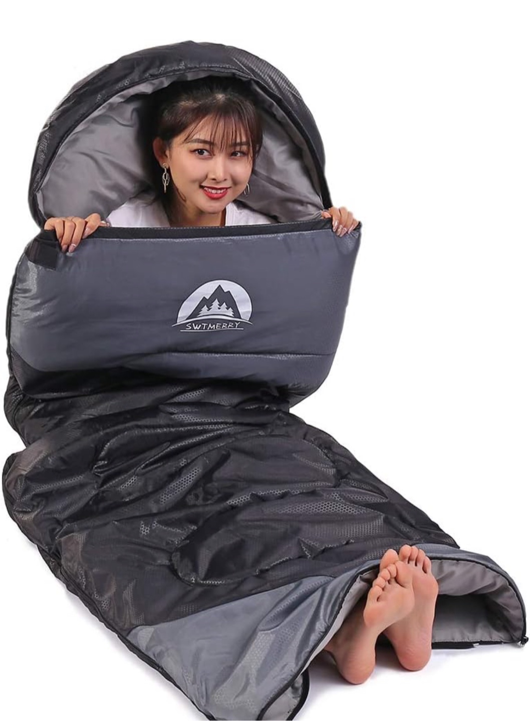 SWTMERRY Sleeping Bag - Black - photo 2
