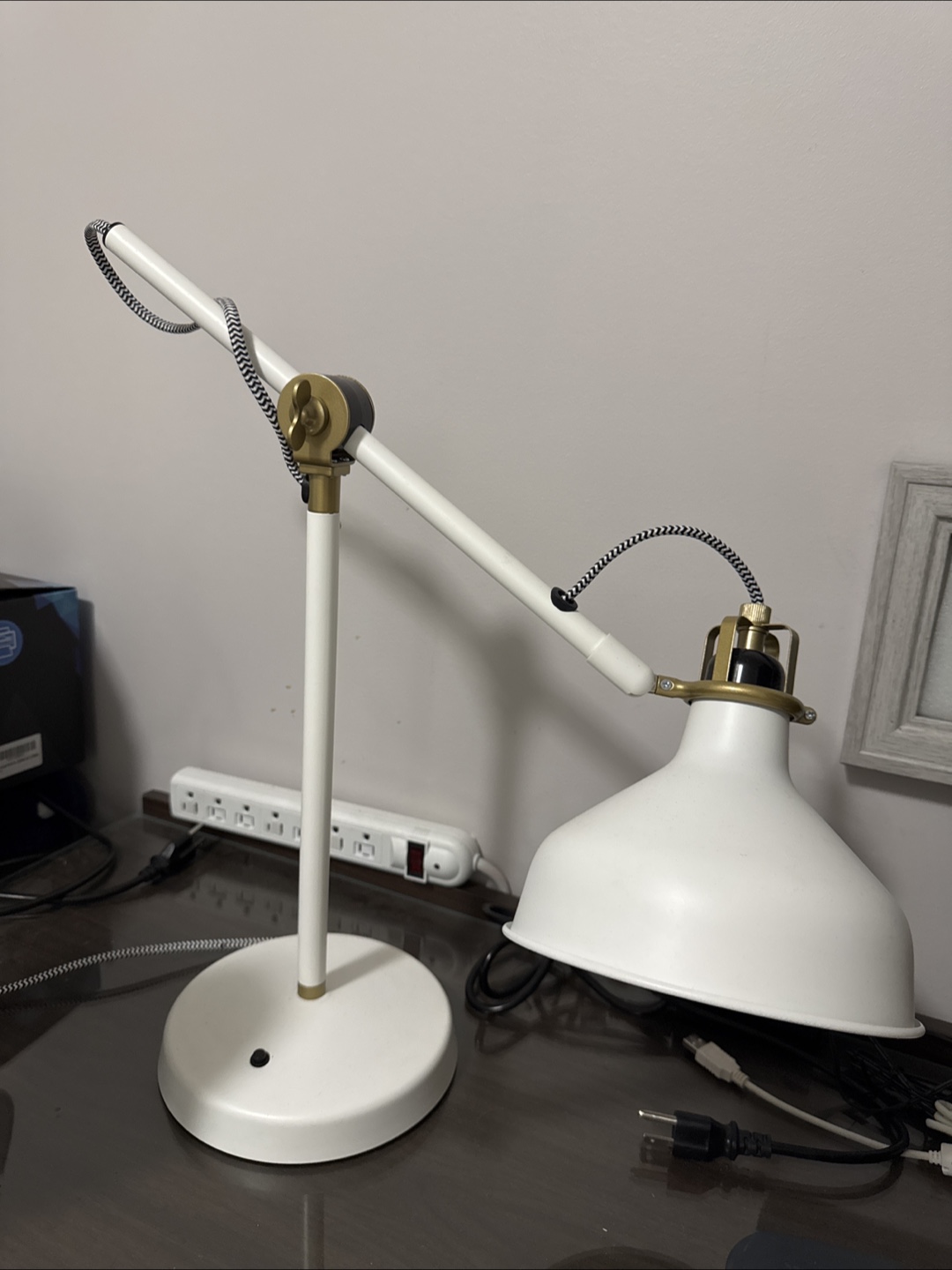 IKEA Tertial White Work Lamp