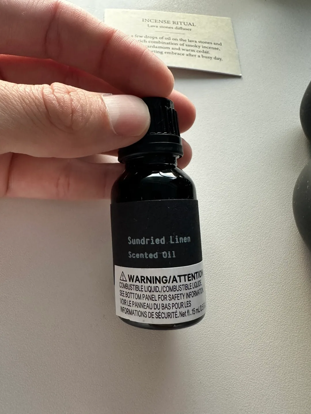 H&M Sundried Scent Linen Lava Stone Diffuser image indicator(3)