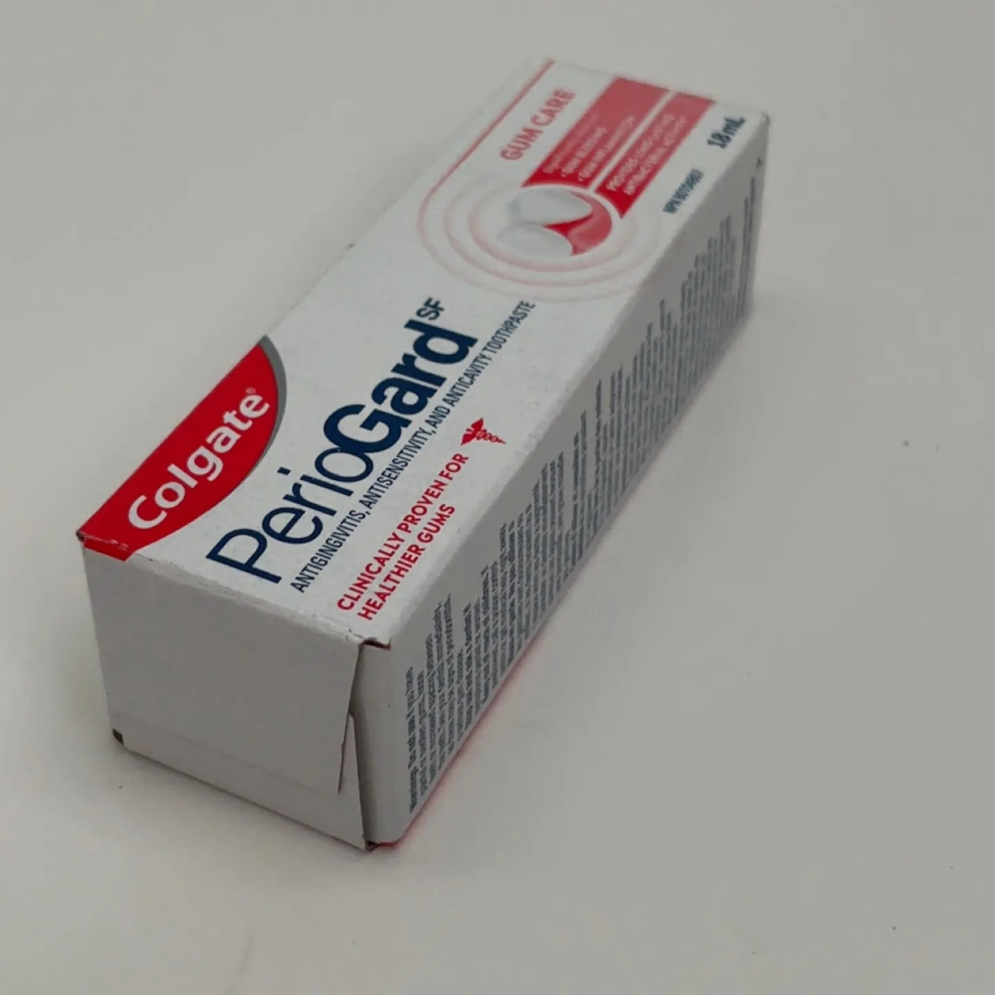 Colgate PerioGard SF Gum Care Toothpaste - 18mL thumbnail