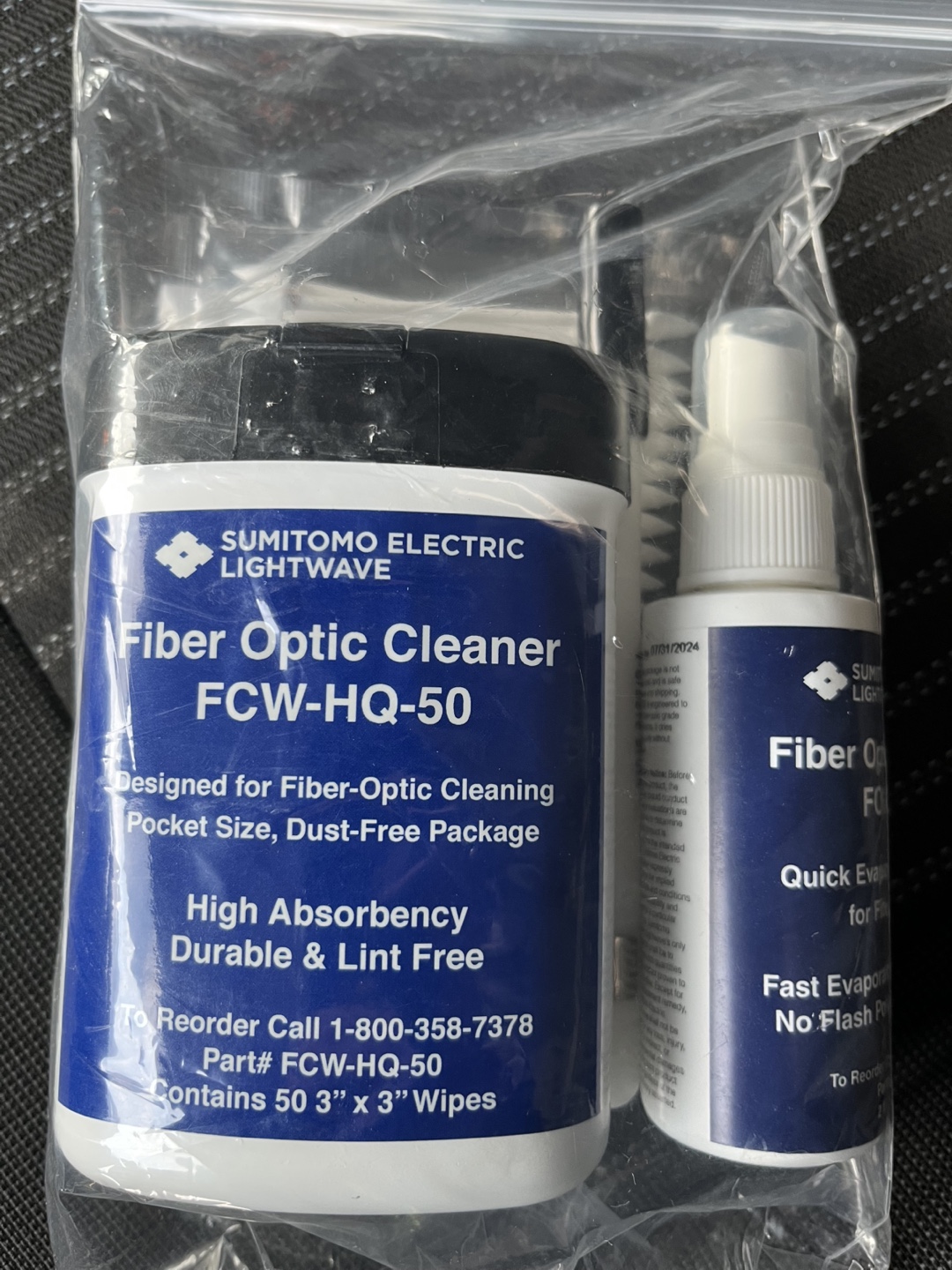 Sumitomo Electric Fiber Optic Cleaner FCW-HQ-50