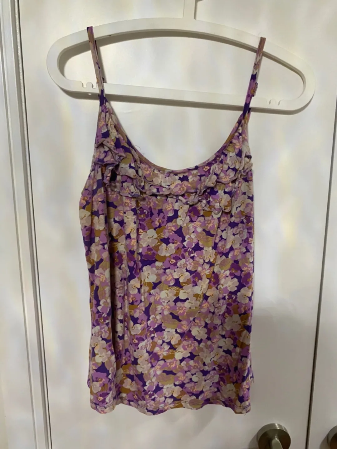 Old Navy Floral Tank Top - Size L 🇨🇦 thumbnail
