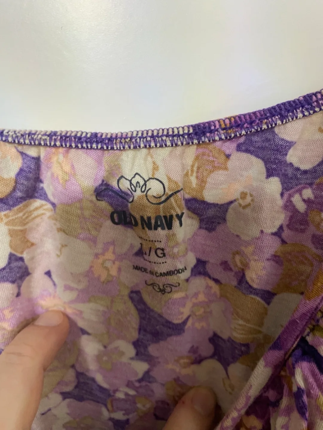 Old Navy Floral Tank Top - Size L 🇨🇦 image indicator(3)