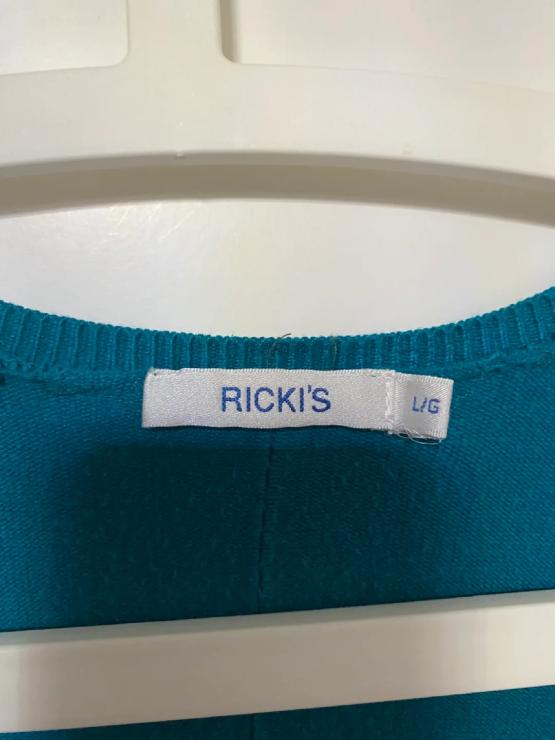 RICKI'S Teal Cardigan - Size L 🇨🇦 image indicator(3)