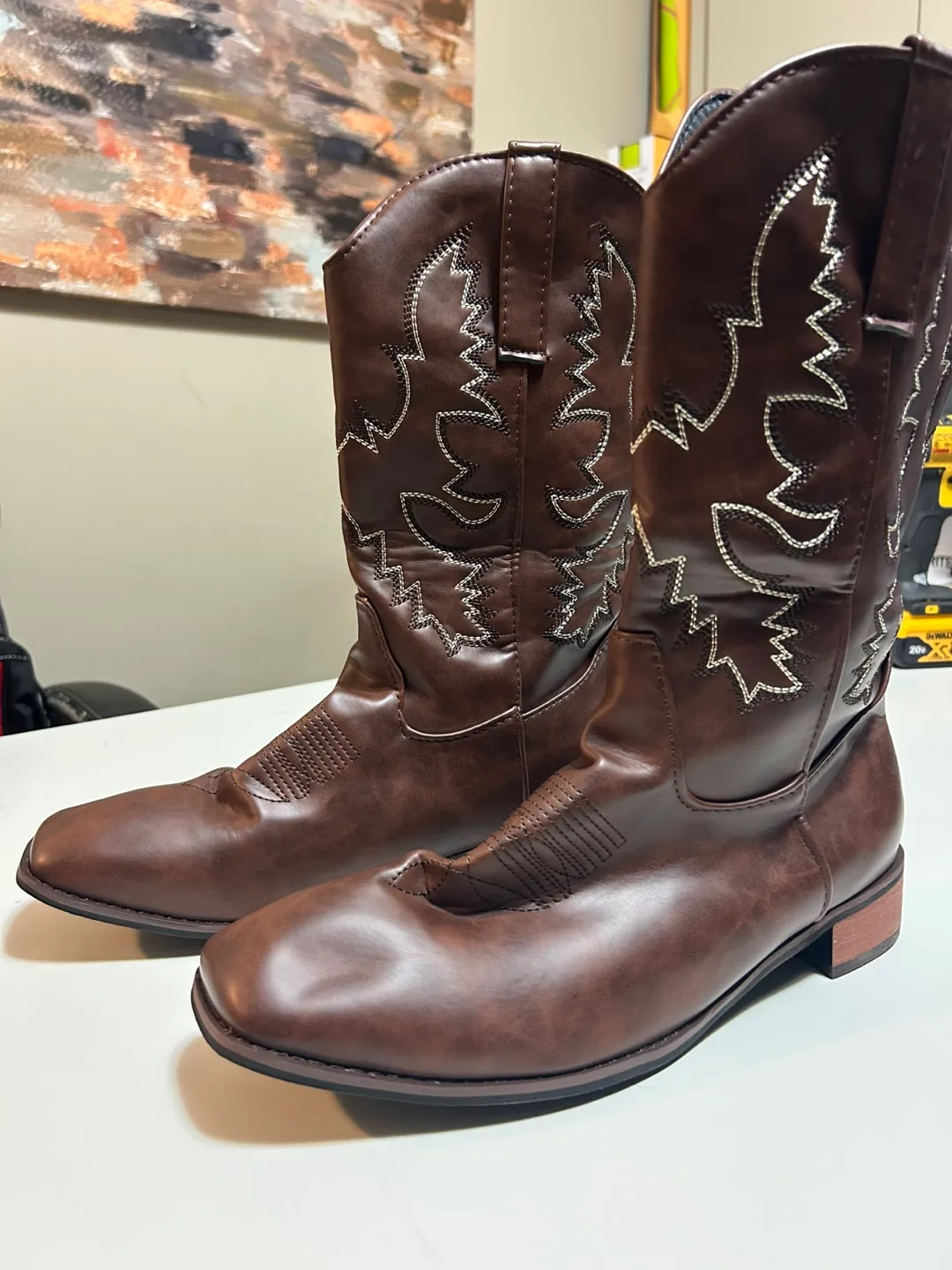 Brand New Stanpede Western Cowboy Cowgirl Boots image indicator(2)