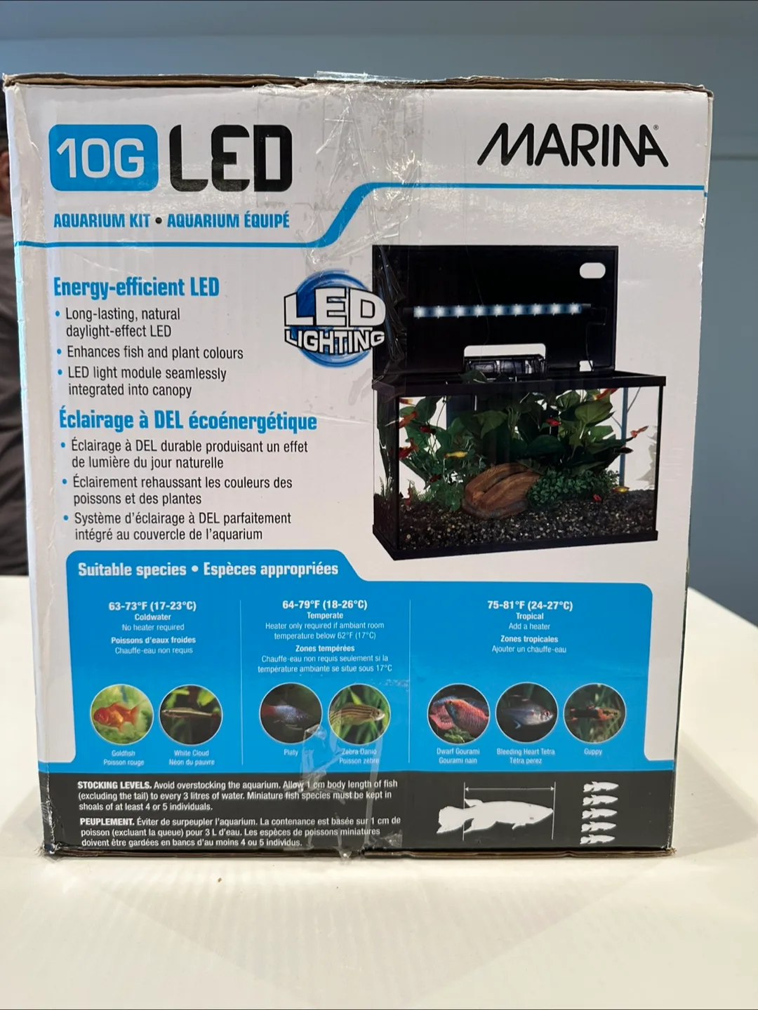 Marina 10G LED Aquarium Kit image indicator(4)