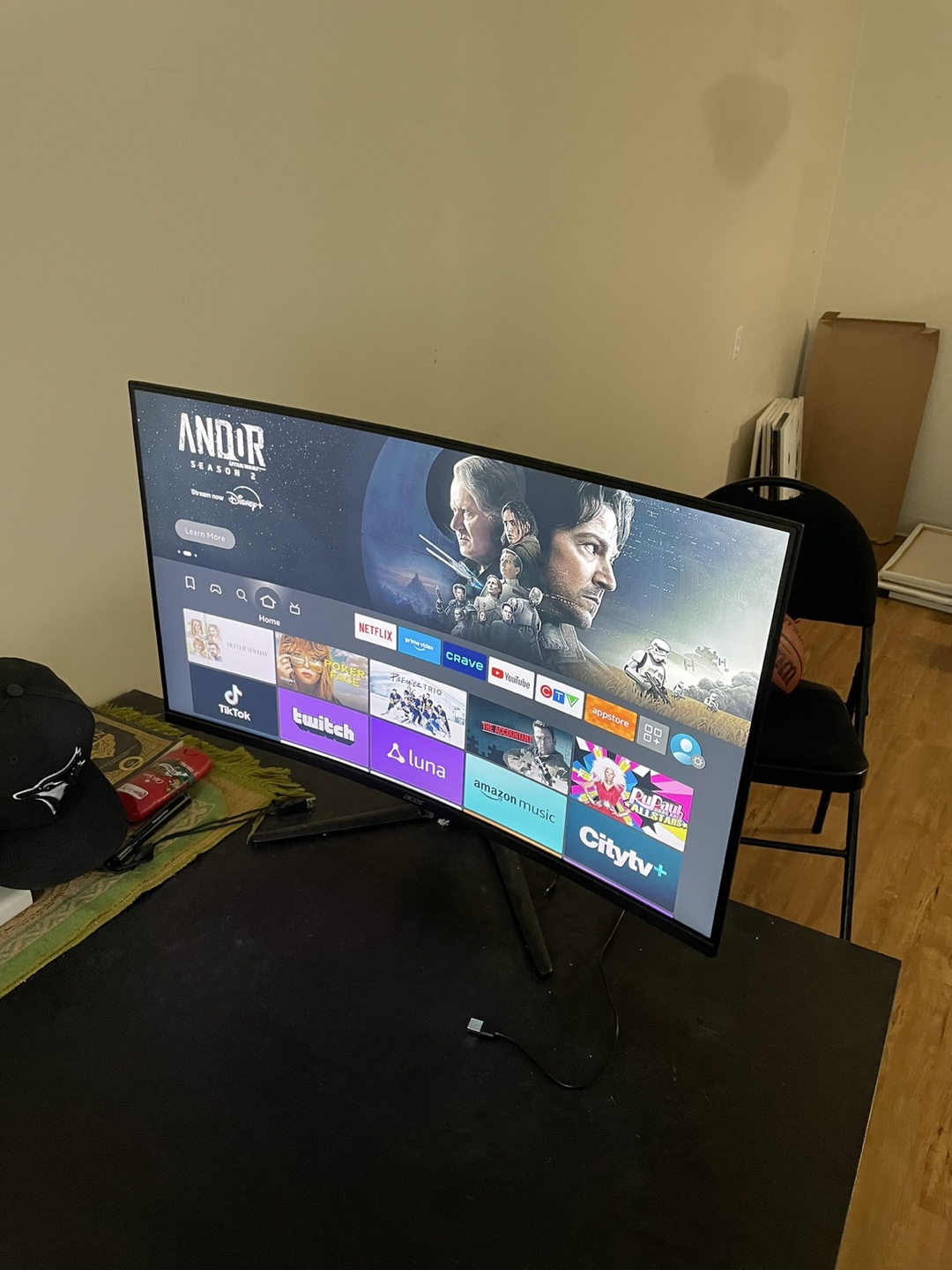 used Acer Nitro ED0 Series 31.5" Curved Gaming Monitor - photo 5